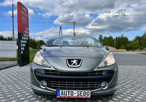 Peugeot 207 CC cena 13500 przebieg: 161587, rok produkcji 2007 z Ślesin małe 781